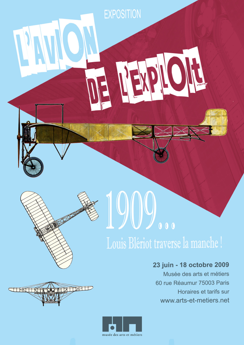 Affiche Affiche #3 "Blériot 1909"